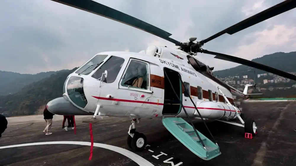 26 Seater Sikkim Helicopter